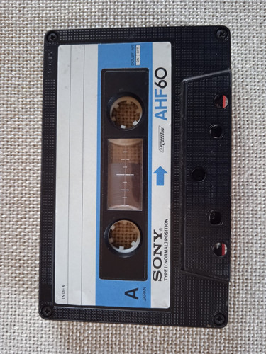 Sony ahf60 musicassetta - sony,
