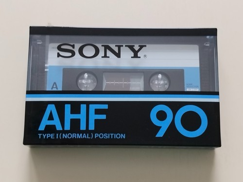 Cassetta nastro sony ahf - cassetta, 90