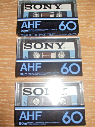 Cassette vintage sony ahf - vintage,